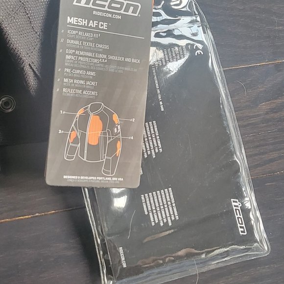 Brand new!! Motorcycle Men's jacket SIZE L - Picture 2 of 4